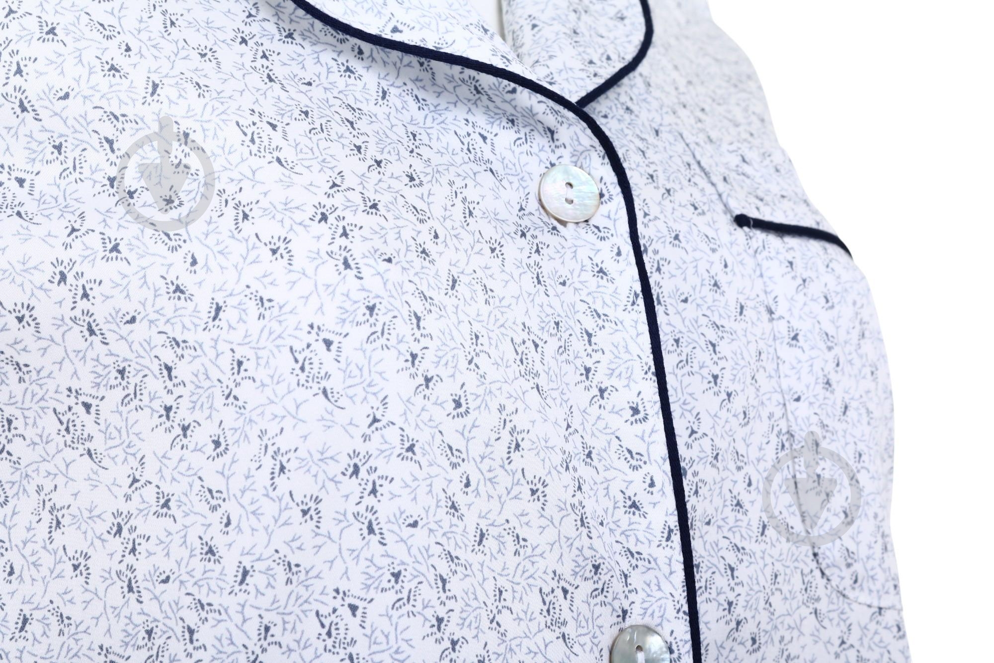 Рубашка Lameirinho Arette с коротким рукавом р. M сатин - фото 4 Рубашка Lameirinho Arette с коротким рукавом р. M сатин - фото 4