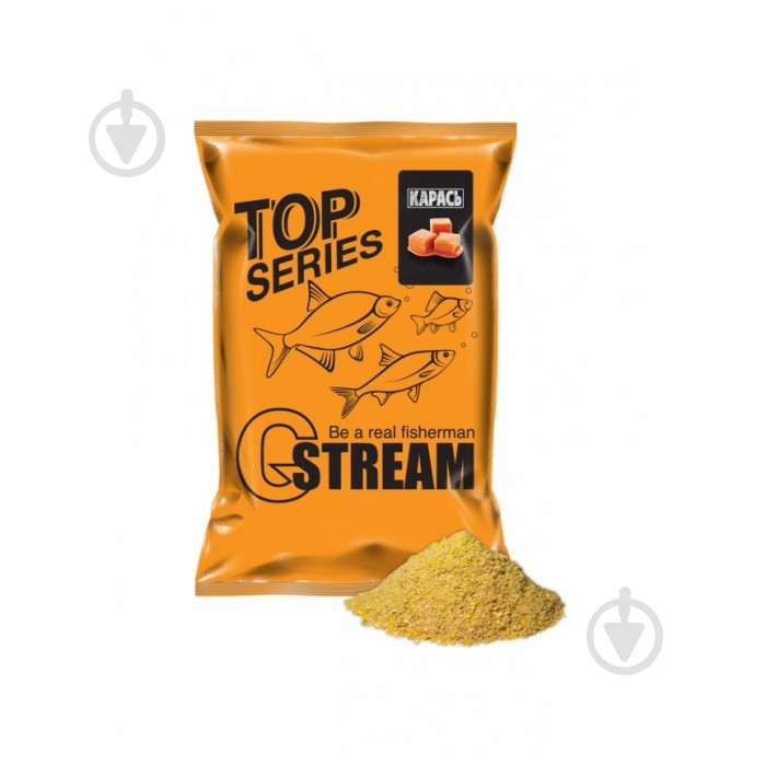 Прикормка GSTREAM TOP Series КАРАСЬ 1000 г карамель - фото 1 Прикормка GSTREAM TOP Series КАРАСЬ 1000 г карамель - фото 1