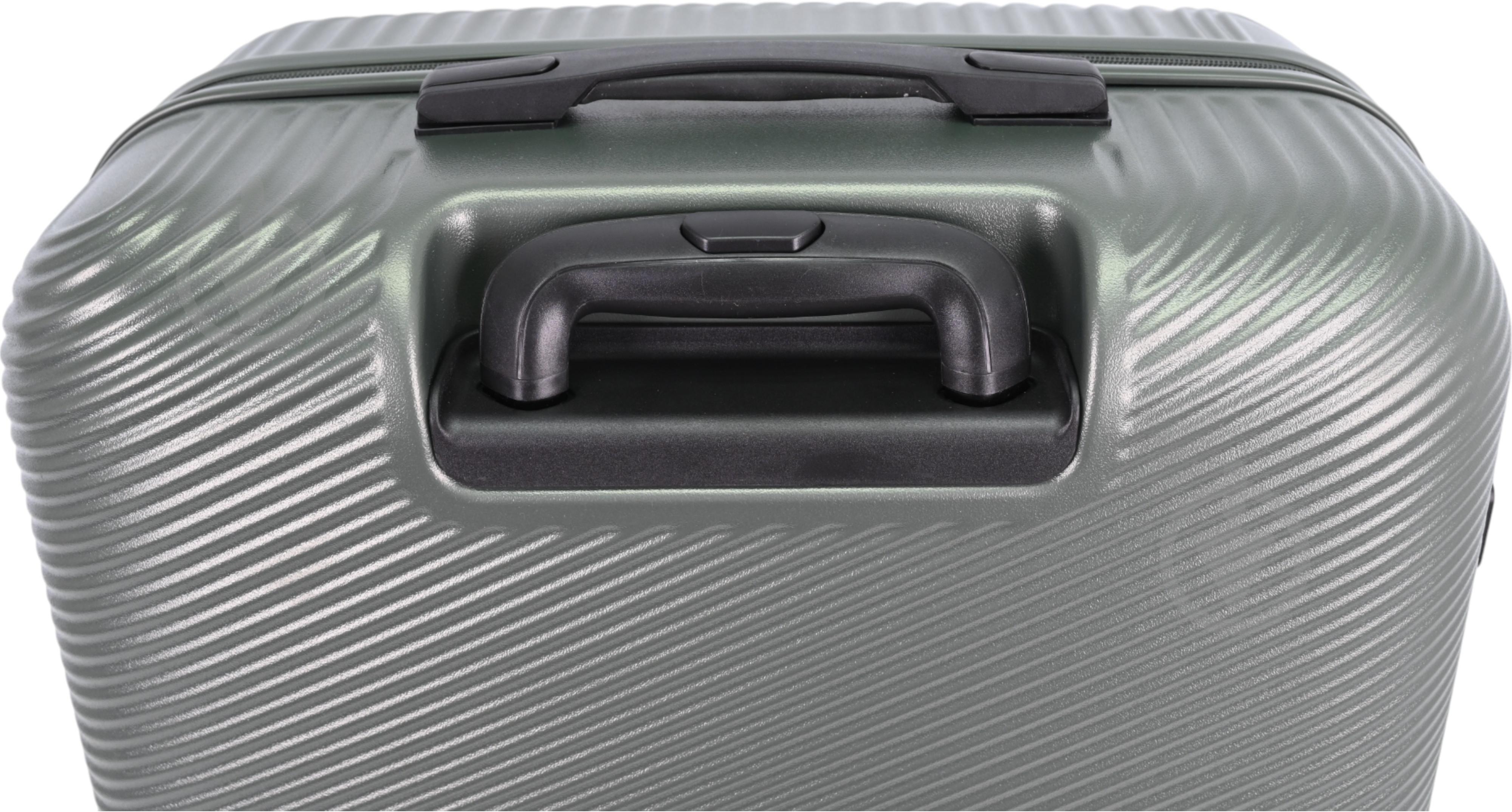 Чемодан Compass MS-2690 90 л оливковый 52x29x77 см L - фото 8