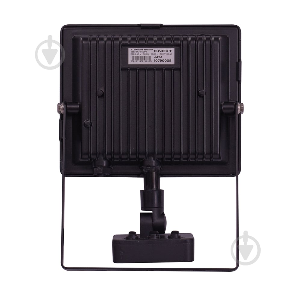 Прожектор с датчиком движения E.NEXT e.LED.flood.stand.sensor.30.6000 30 Вт IP44 черный l0790008 - фото 3