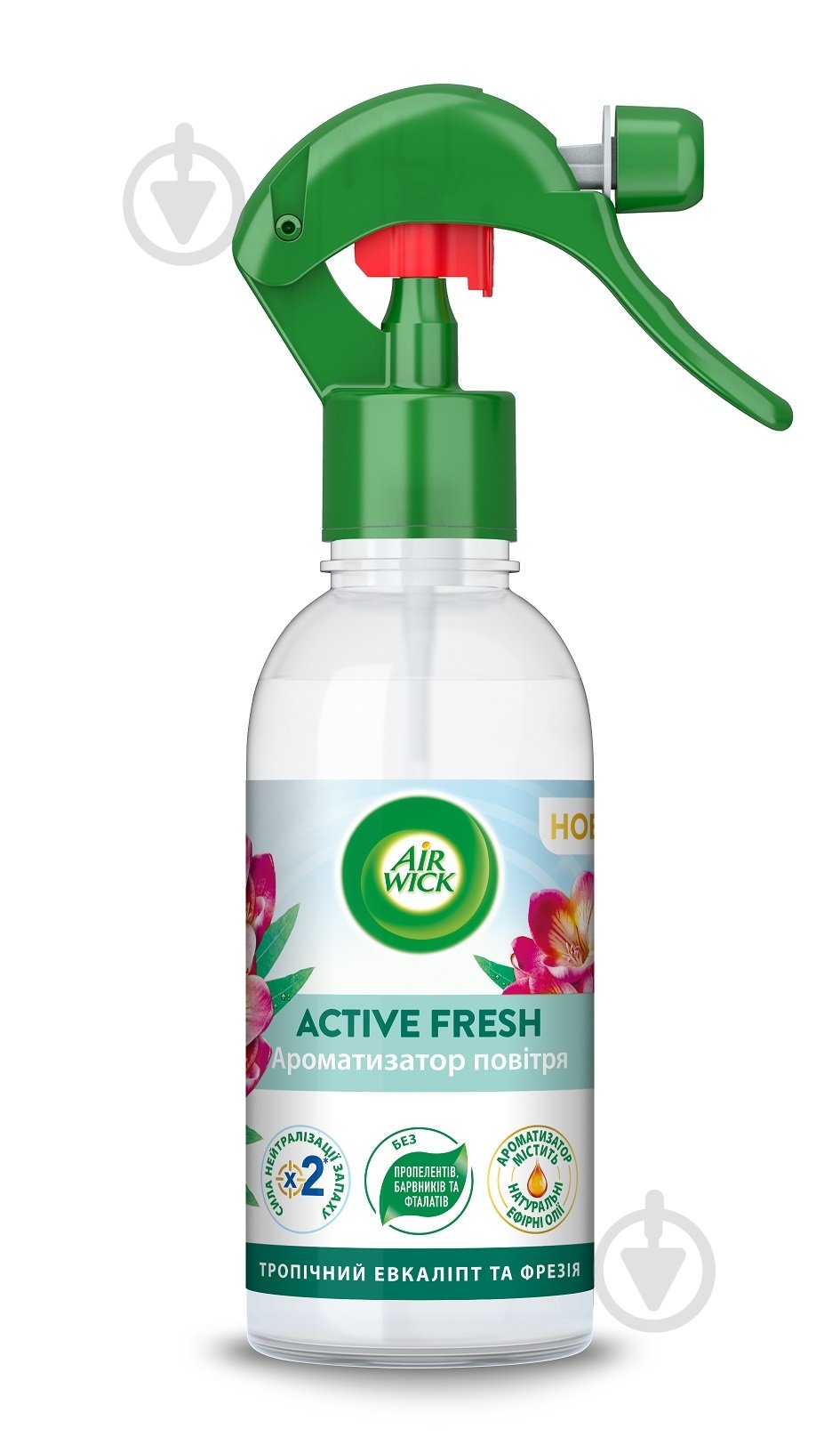 Освежитель воздуха Air Wick Тропический эвкалипт и фрезия 237 мл - фото 1