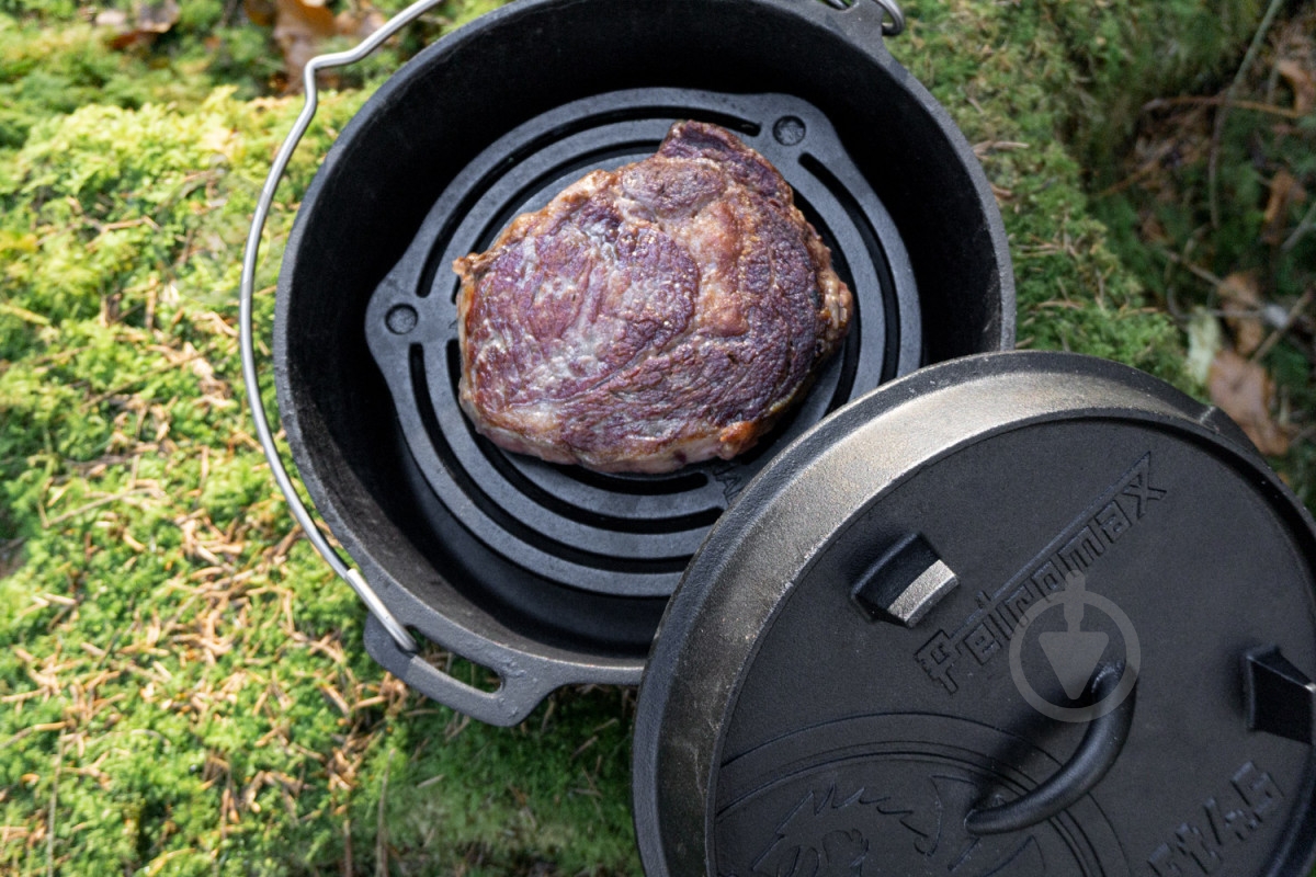 Підставка для багаття Petromax ø230 мм Cast-Iron Stack Grate 4 в 1 - фото 7