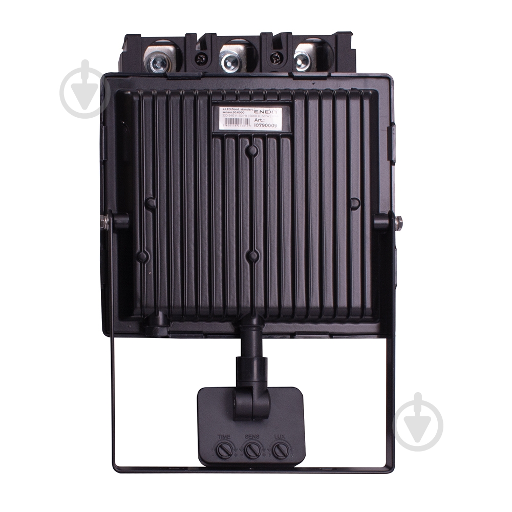 Прожектор с датчиком движения E.NEXT e.LED.flood.stand.sensor.50.6000 50 Вт IP44 черный l0790009 - фото 3 Прожектор с датчиком движения E.NEXT e.LED.flood.stand.sensor.50.6000 50 Вт IP44 черный l0790009 - фото 3