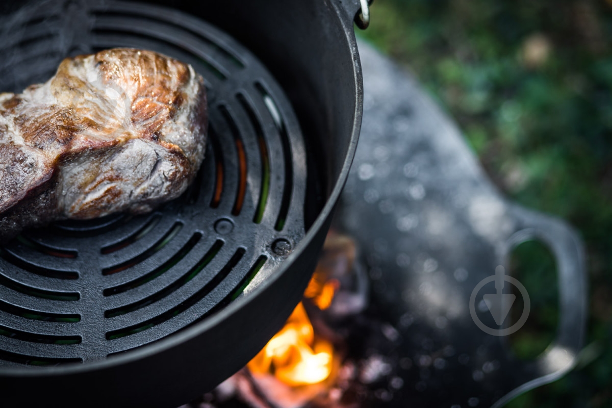 Підставка для багаття Petromax ø300 мм 4 в 1 Cast-Iron Stack Grate 30 см - фото 5 Підставка для багаття Petromax ø300 мм 4 в 1 Cast-Iron Stack Grate 30 см - фото 5