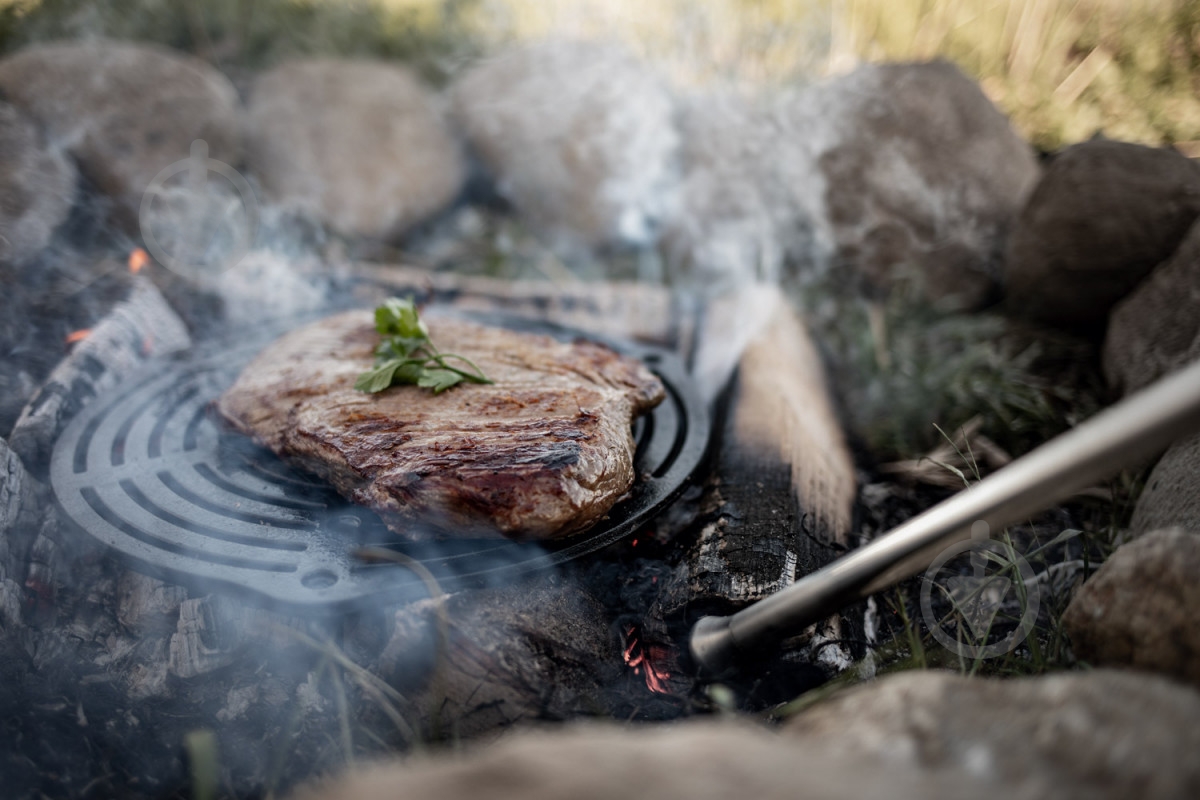 Підставка для багаття Petromax ø300 мм 4 в 1 Cast-Iron Stack Grate 30 см - фото 3 Підставка для багаття Petromax ø300 мм 4 в 1 Cast-Iron Stack Grate 30 см - фото 3