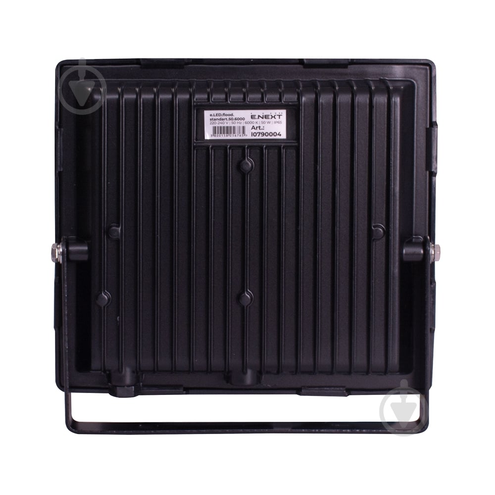 Прожектор світлодіодний E.NEXT e.LED.flood.stand.50.6000 50 Вт IP65 чорний l0790004 - фото 3