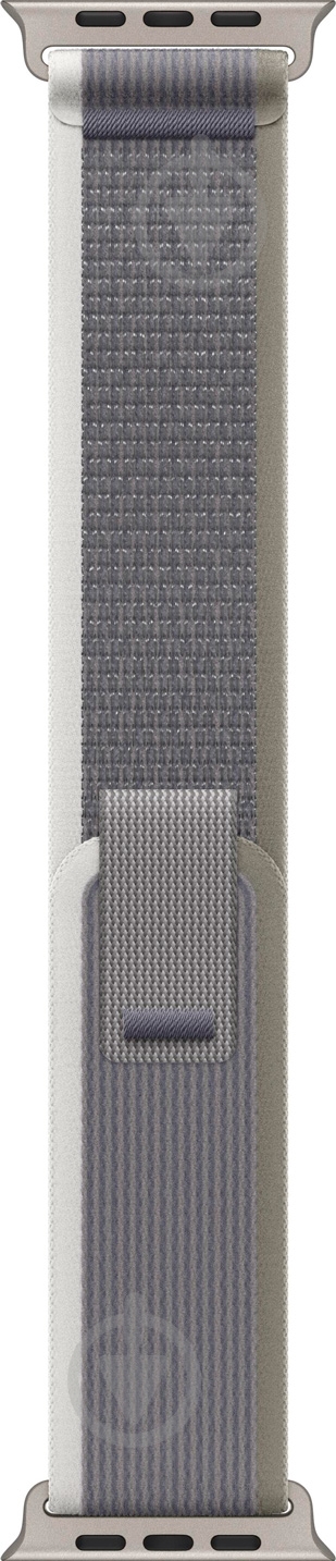 Ремінець Apple 49mm Green/Gray Trail Loop - M/L (MT603ZM/A) - фото 1