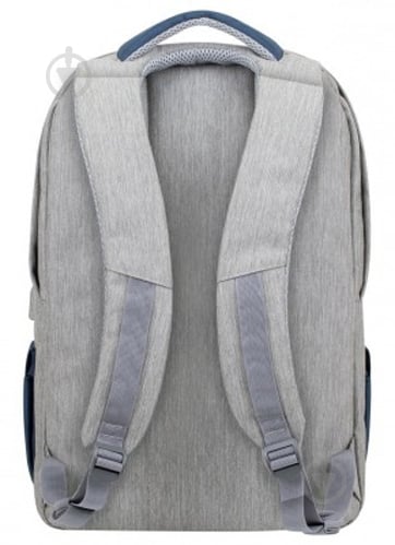 Рюкзак RivaCase 7567 17.3" grey/blue (7567 (Grey/ Dark Blue)) - фото 9