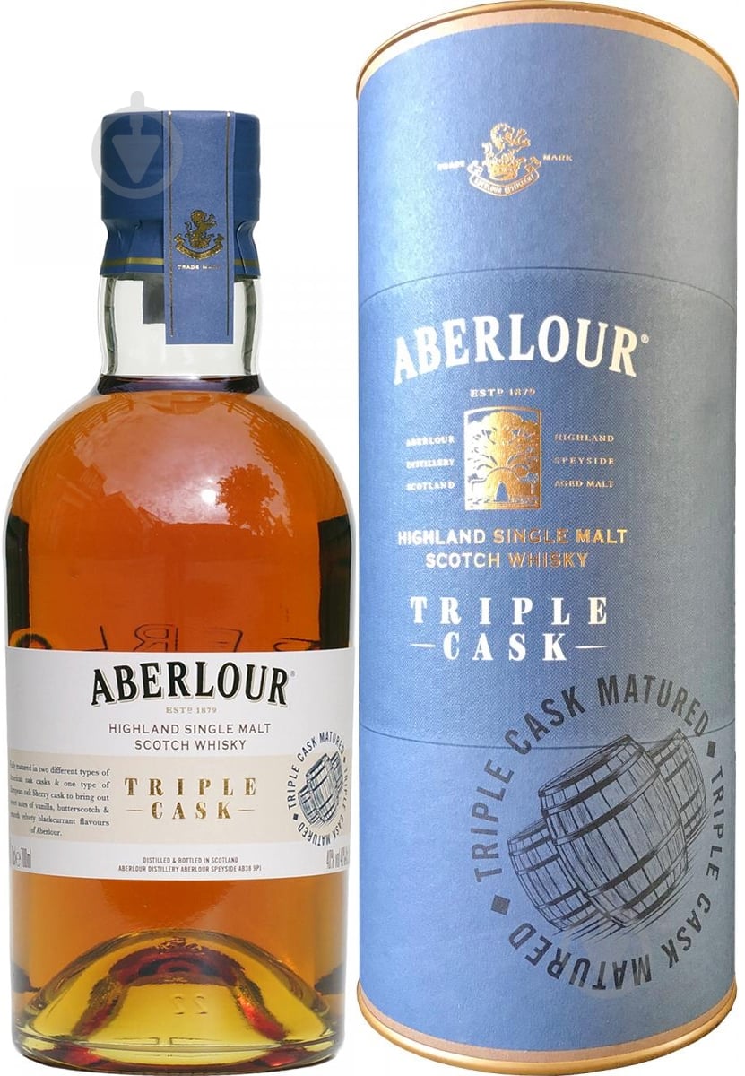 Виски Aberlour Triple Cask 0,7 л - фото 1 Виски Aberlour Triple Cask 0,7 л - фото 1
