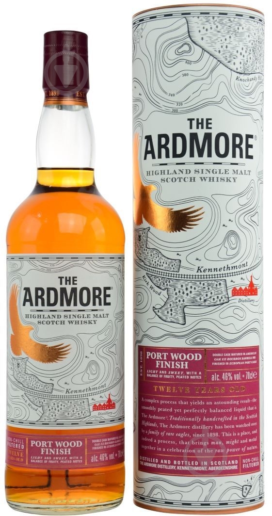 Виски Ardmore 12 year-old 46% 0,7 л - фото 1
