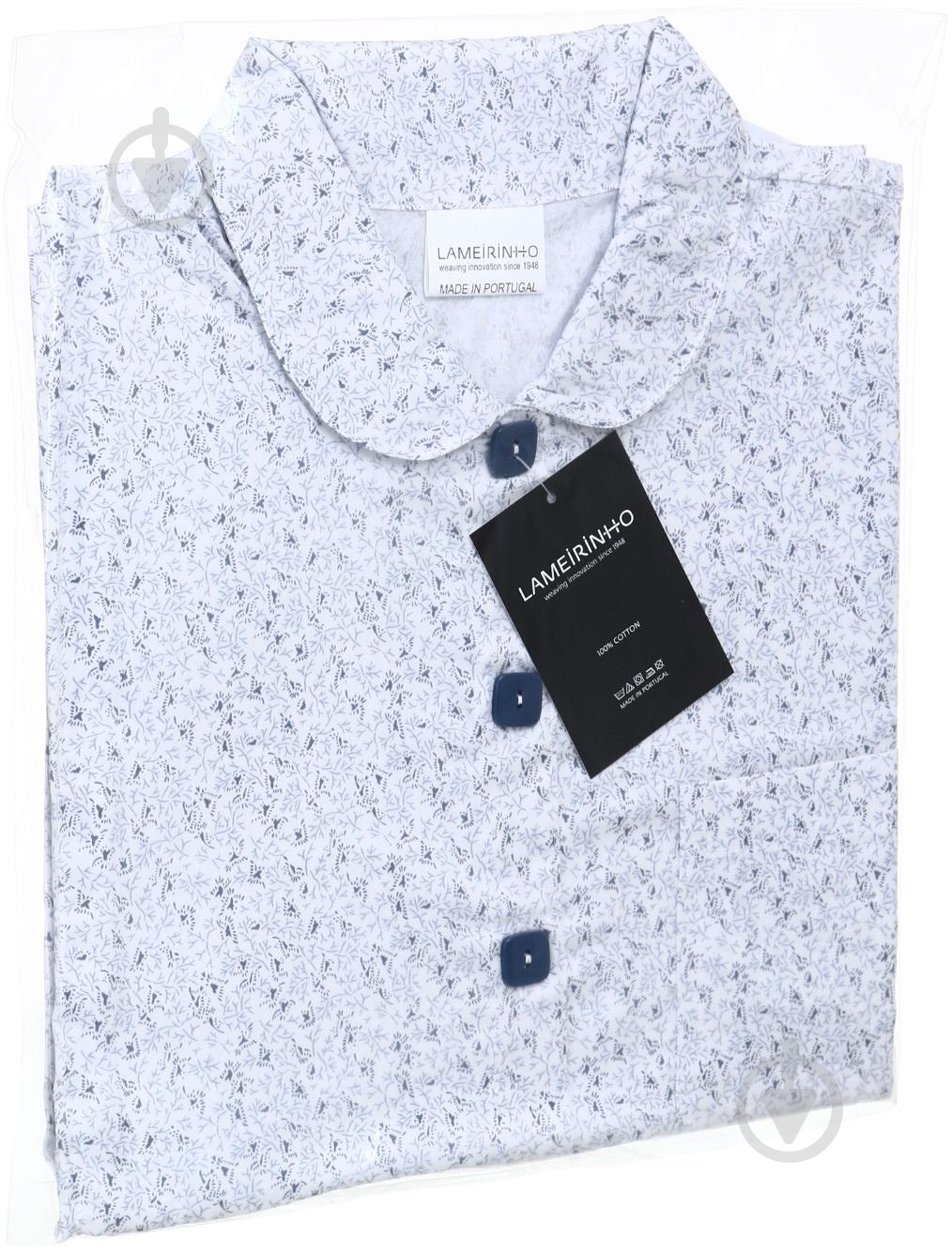 Халат-сорочка Lameirinho Arette р. S сатин - фото 3 Халат-сорочка Lameirinho Arette р. S сатин - фото 3