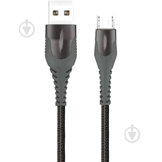 Кабель Xo USB A - Micro B NB138 1 м зеленый - фото 1