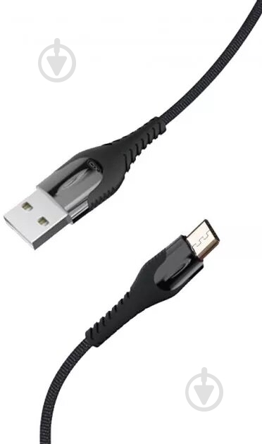 Кабель Xo USB A - Micro B NB138 1 м зеленый - фото 2