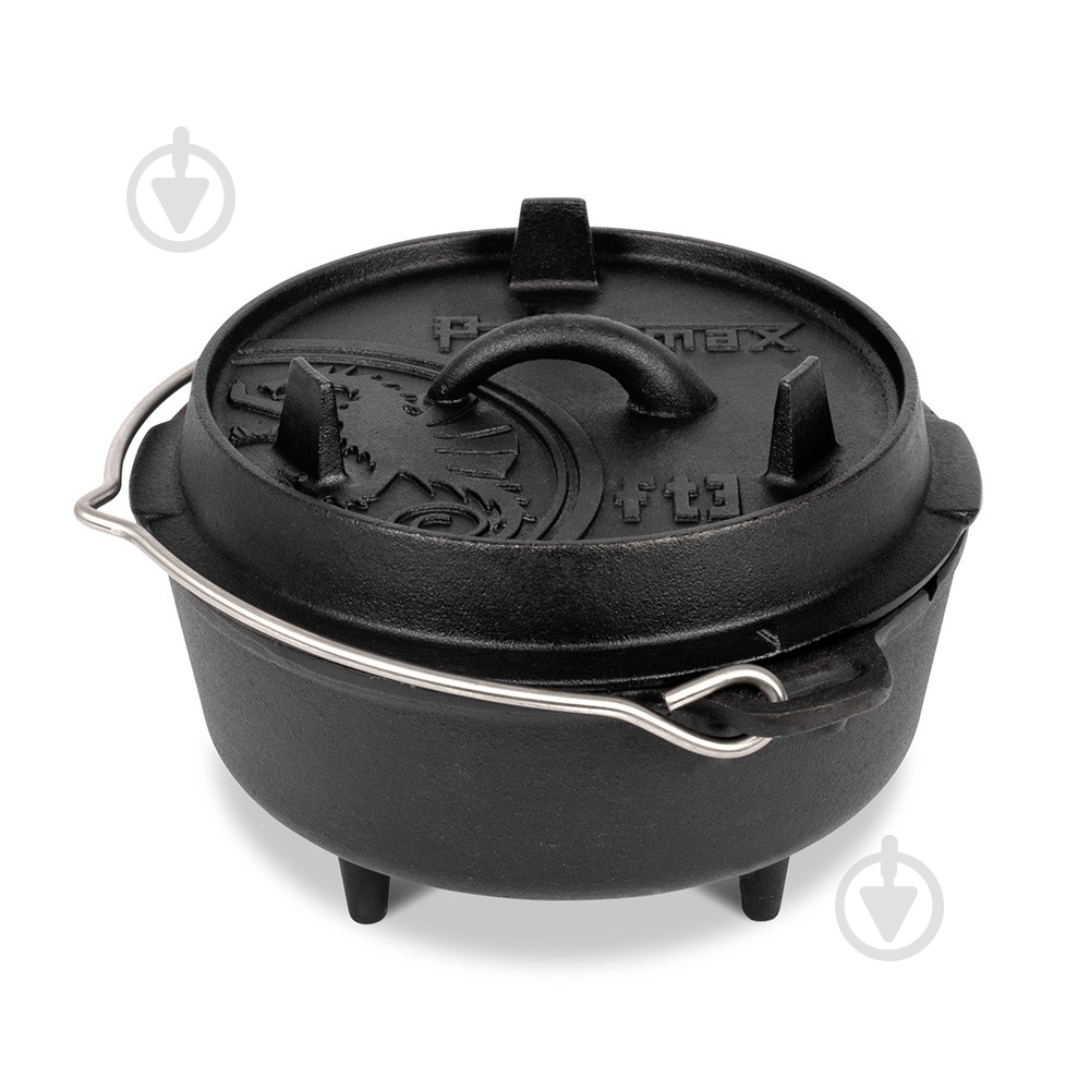 Казан чугунный Petromax 1,6 л Dutch Oven ft3 на ножках - фото 1 Казан чугунный Petromax 1,6 л Dutch Oven ft3 на ножках - фото 1
