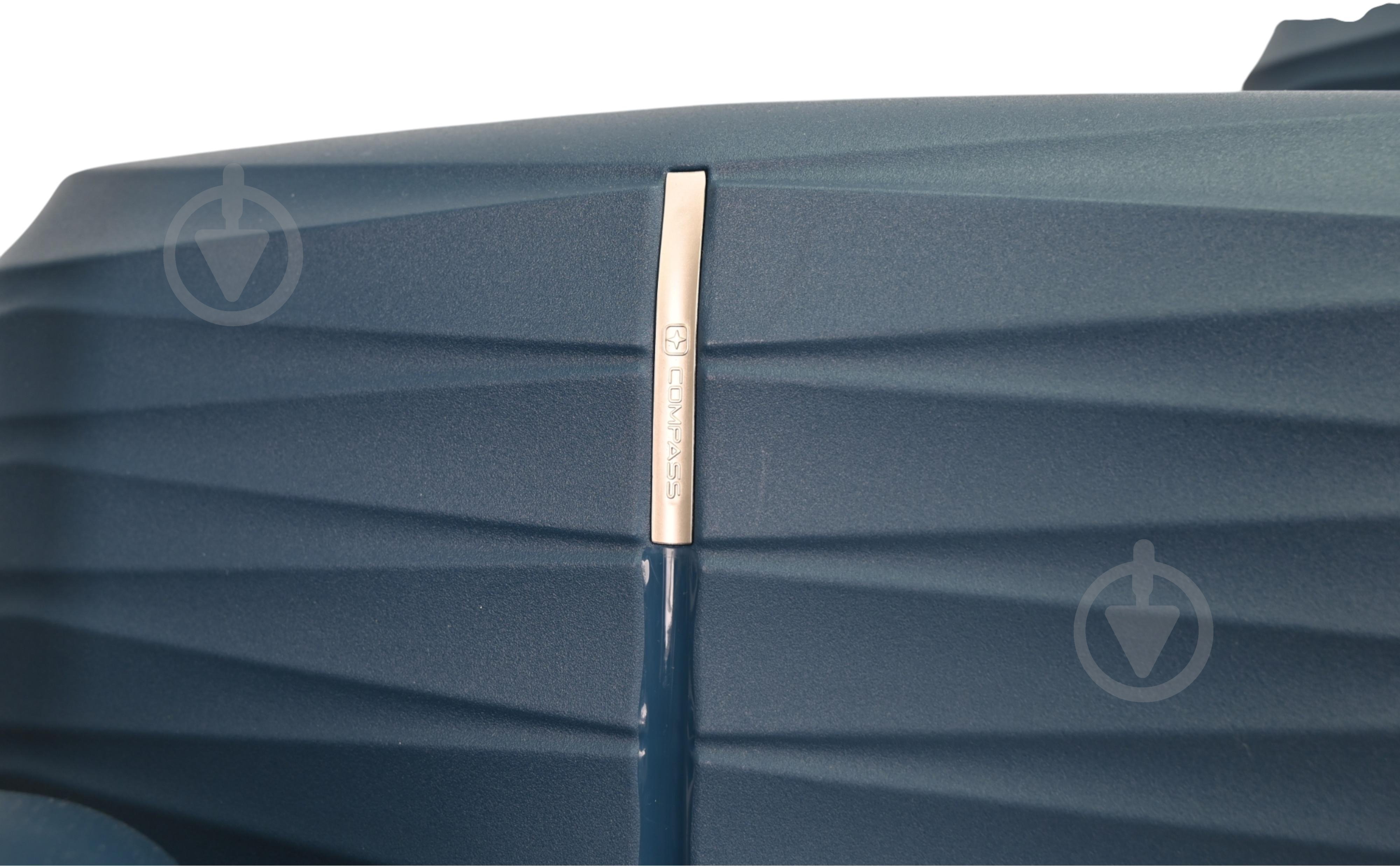 Валіза Compass MS-2691 62 л синій 45,5x25x67 см M - фото 7
