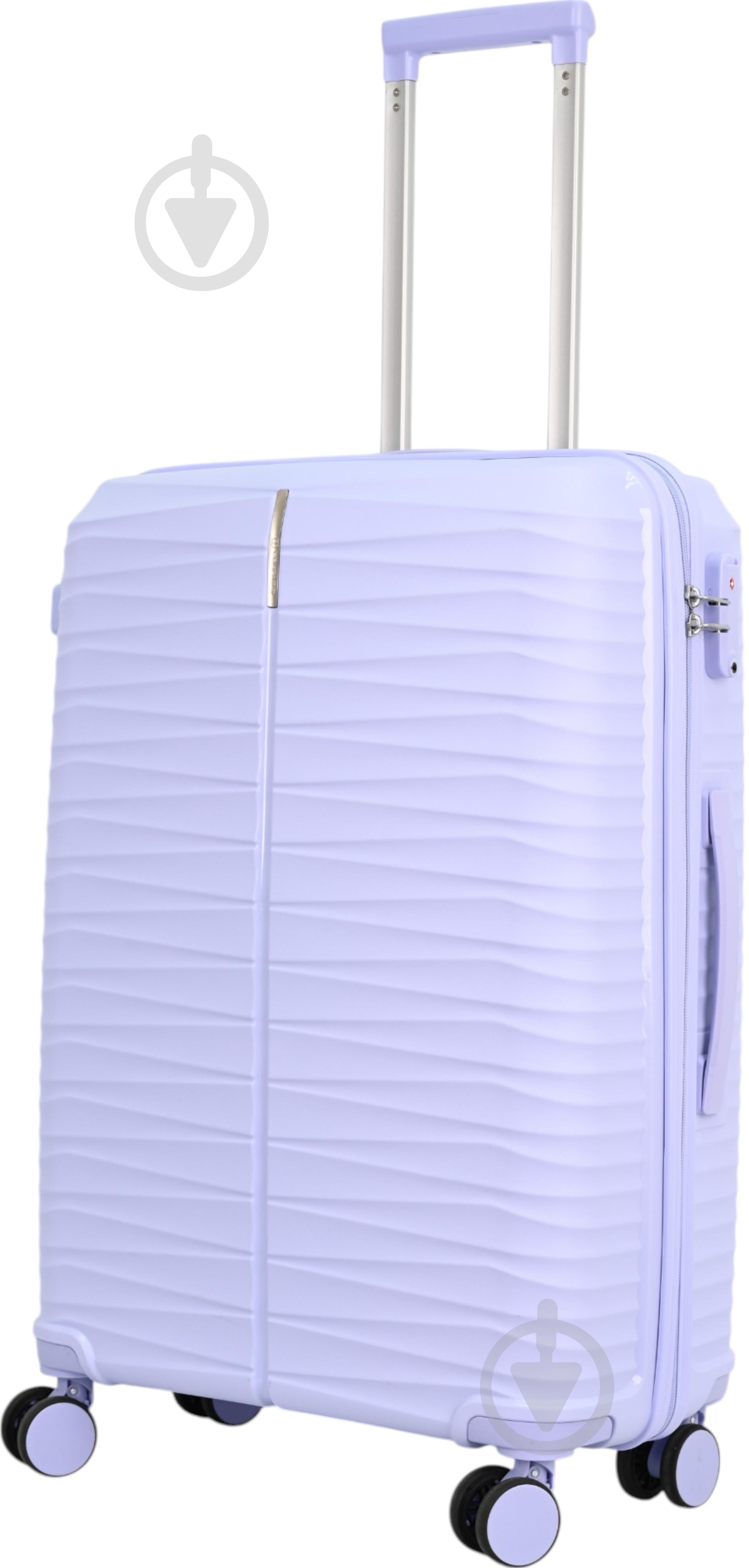 Чемодан Compass MS-2691 62 л сиреневый 45,5x25x67 см M - фото 4 Чемодан Compass MS-2691 62 л сиреневый 45,5x25x67 см M - фото 4