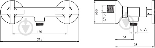 Смеситель для душа Deante Lucerna BEL 040D - фото 3 Смеситель для душа Deante Lucerna BEL 040D - фото 3