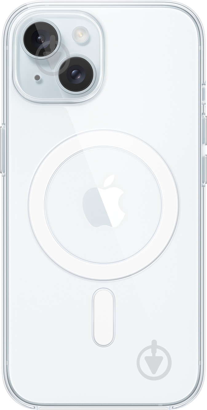 Чехол Apple Case with MagSafe для Apple iPhone 15 clear (MT203ZM/A) - фото 1
