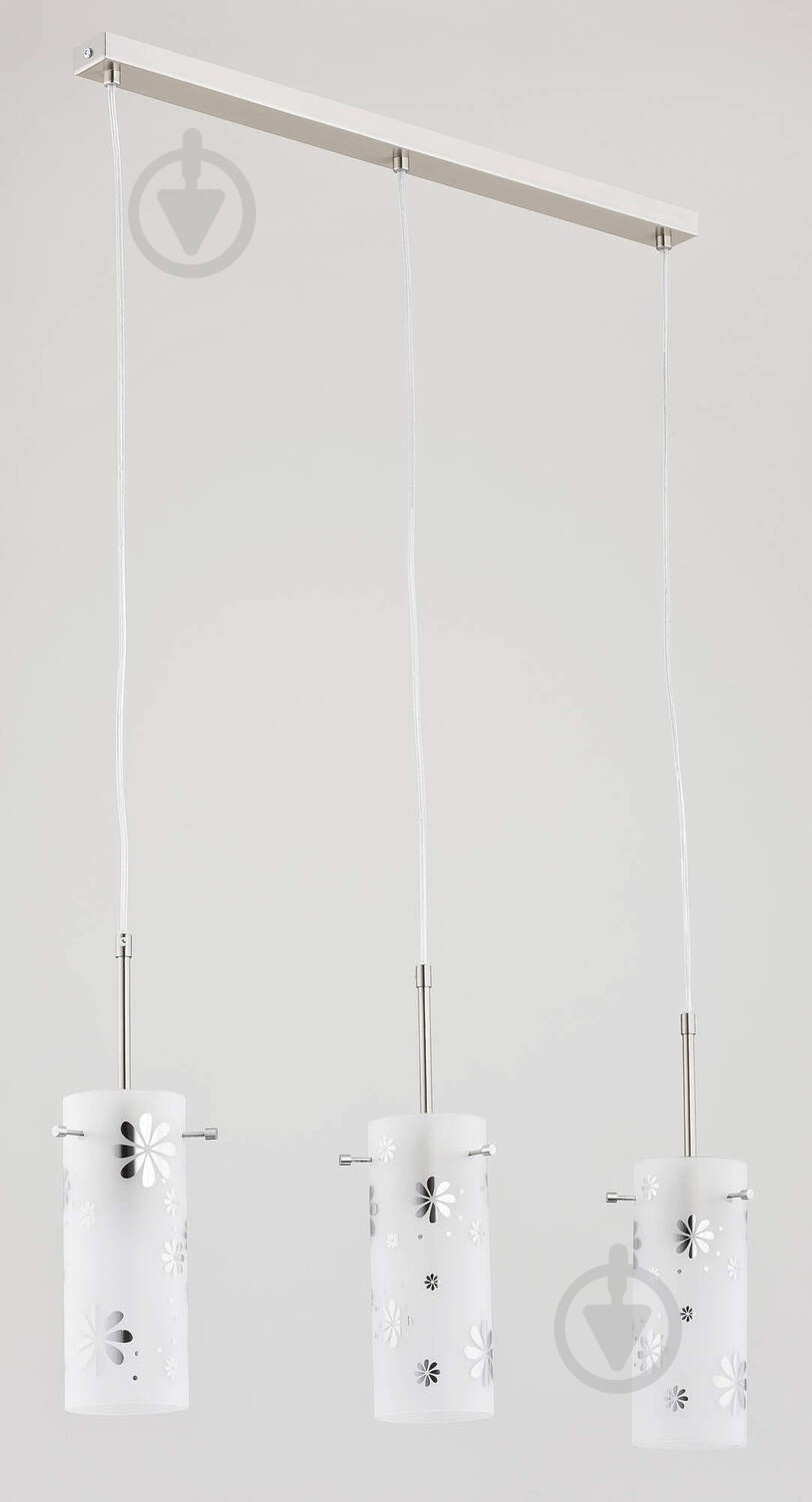 Люстра ALFA Frezja 3x60 Вт E27 белый - фото 1