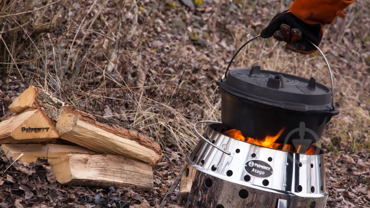 Казан с крышкой Petromax Dutch Oven ft9 на ножках 7,5 л - фото 10