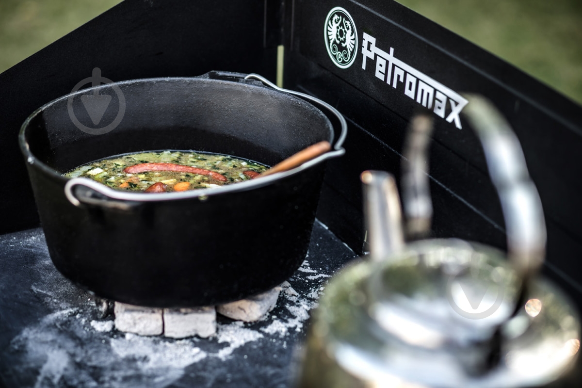 Казан с крышкой Petromax Dutch Oven ft9 на ножках 7,5 л - фото 9