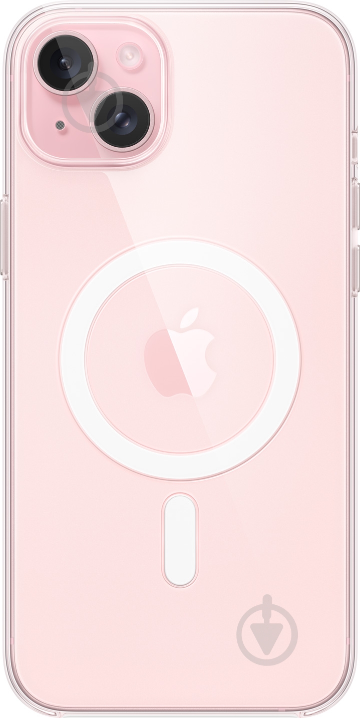 Чохол Apple Case with MagSafe для Apple iPhone 15 Plus clear (MT213ZM/A) - фото 2