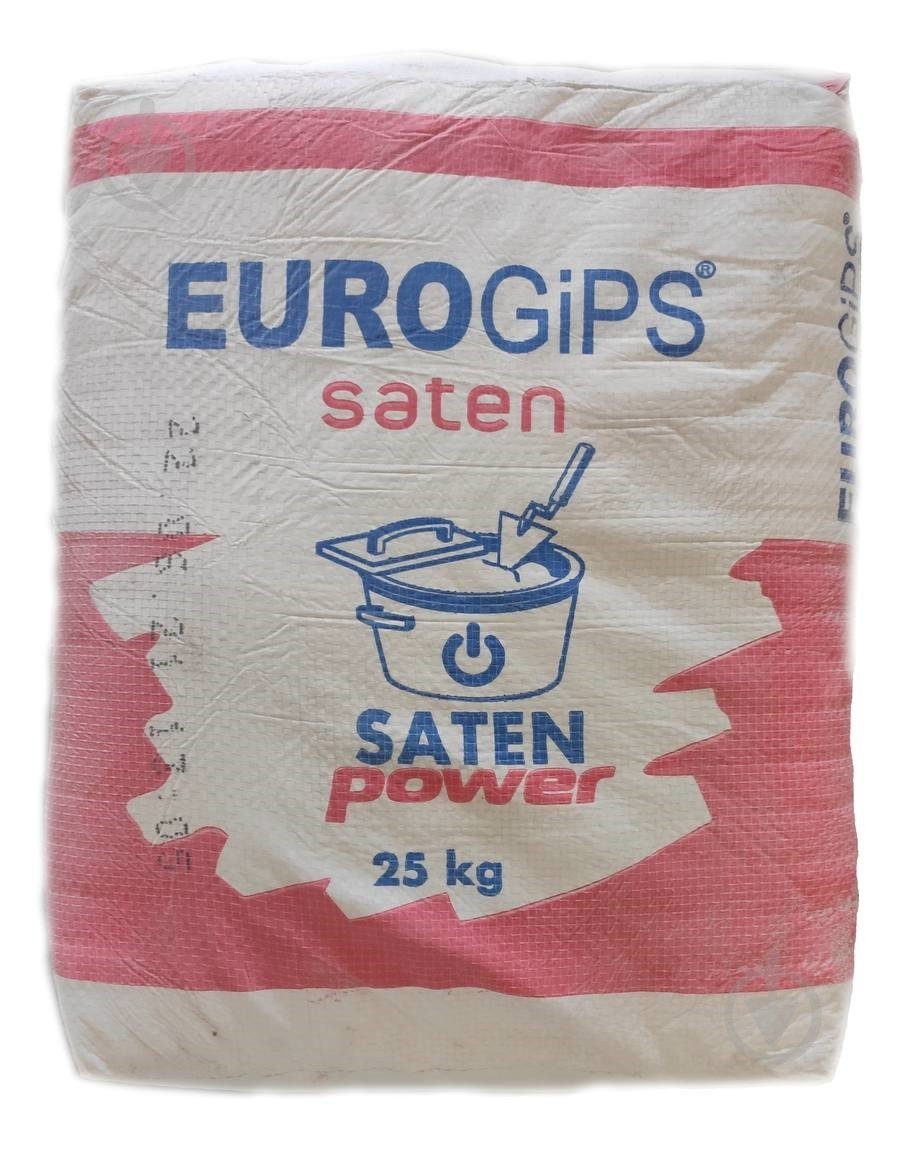 ᐉ Шпаклевка EUROGIPS SatenPower 25 кг • Купить в Киеве, Украине ...