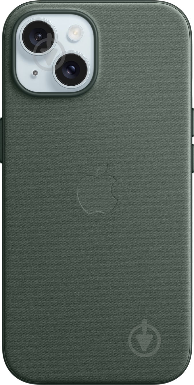 Чохол Apple FineWoven Case with MagSafe для Apple iPhone 15 evergreen (MT3J3ZM/A) - фото 1