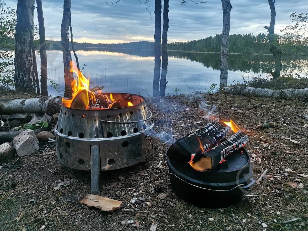 Казан із кришкою Petromax Dutch Oven ft12 плоске дно 10,8 л - фото 8