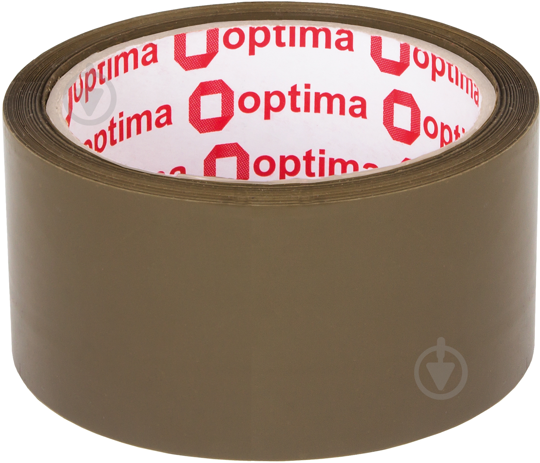 Клейка стрічка пакувальна 48 мм х 60 м х 40 мкм коричнева O45319 Optima - фото 1