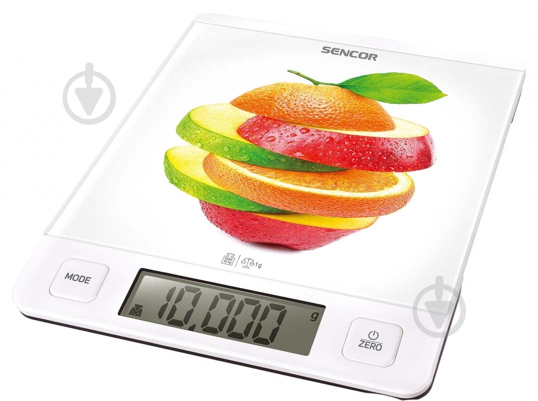 Весы кухонные Sencor SKS 7000WH - фото 2