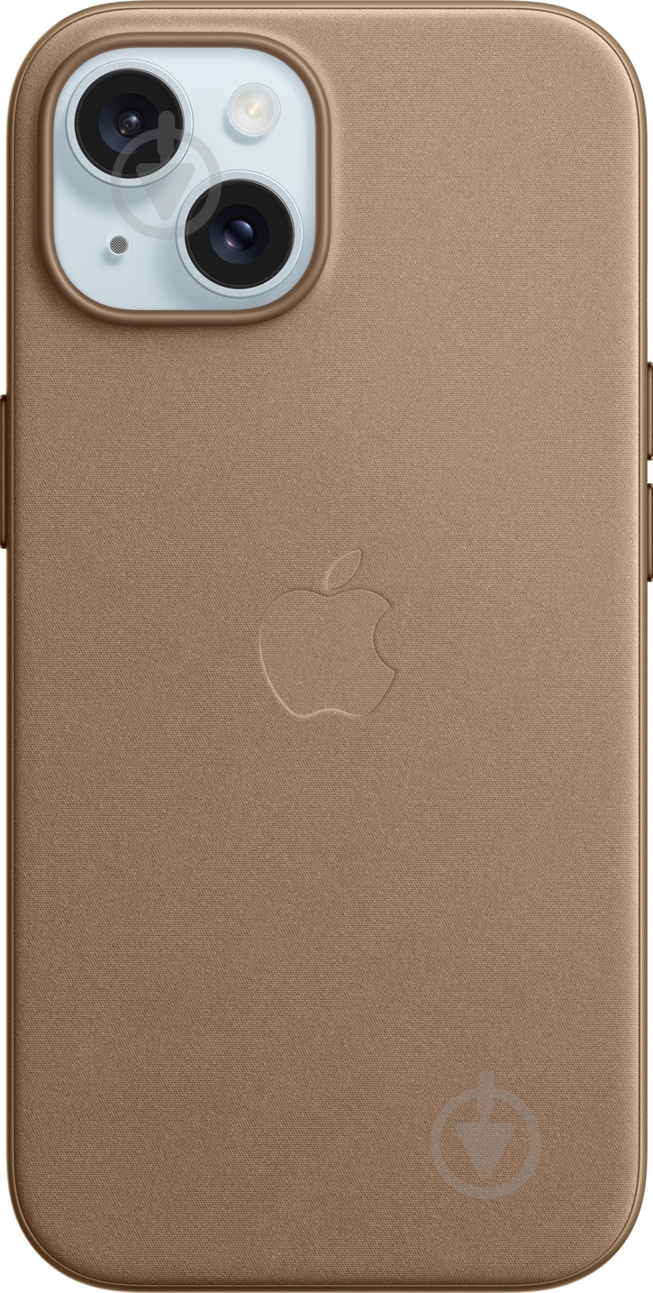 Чохол Apple FineWoven Case with MagSafe для Apple iPhone 15 taupe (MT3C3ZM/A) - фото 1