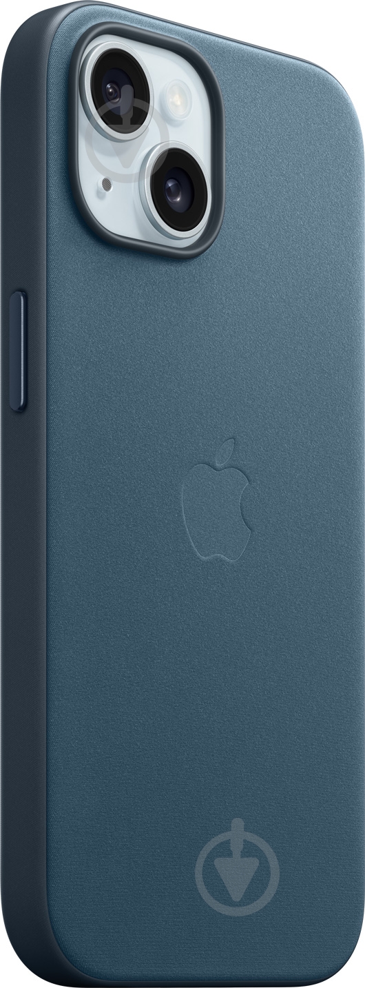 Чохол Apple FineWoven Case with MagSafe для Apple iPhone 15 pacific blue (MT3G3ZM/A) - фото 2
