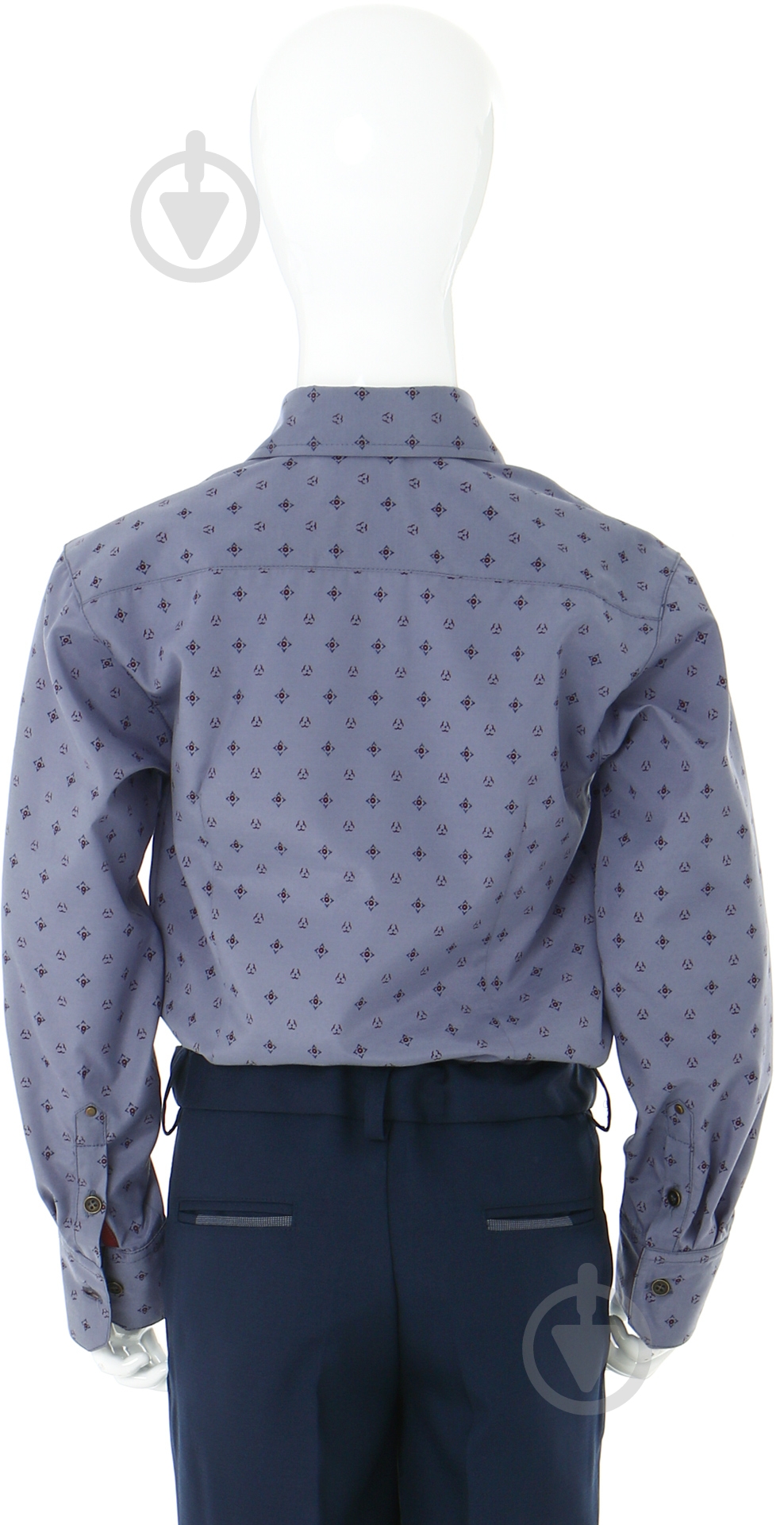 Сорочка р. 34/140 синій 310 - фото 3