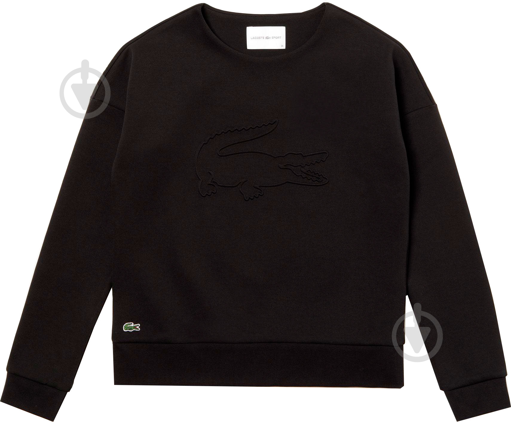 Свитшот Lacoste SF7917031 р.M черный - фото 1 Свитшот Lacoste SF7917031 р.M черный - фото 1