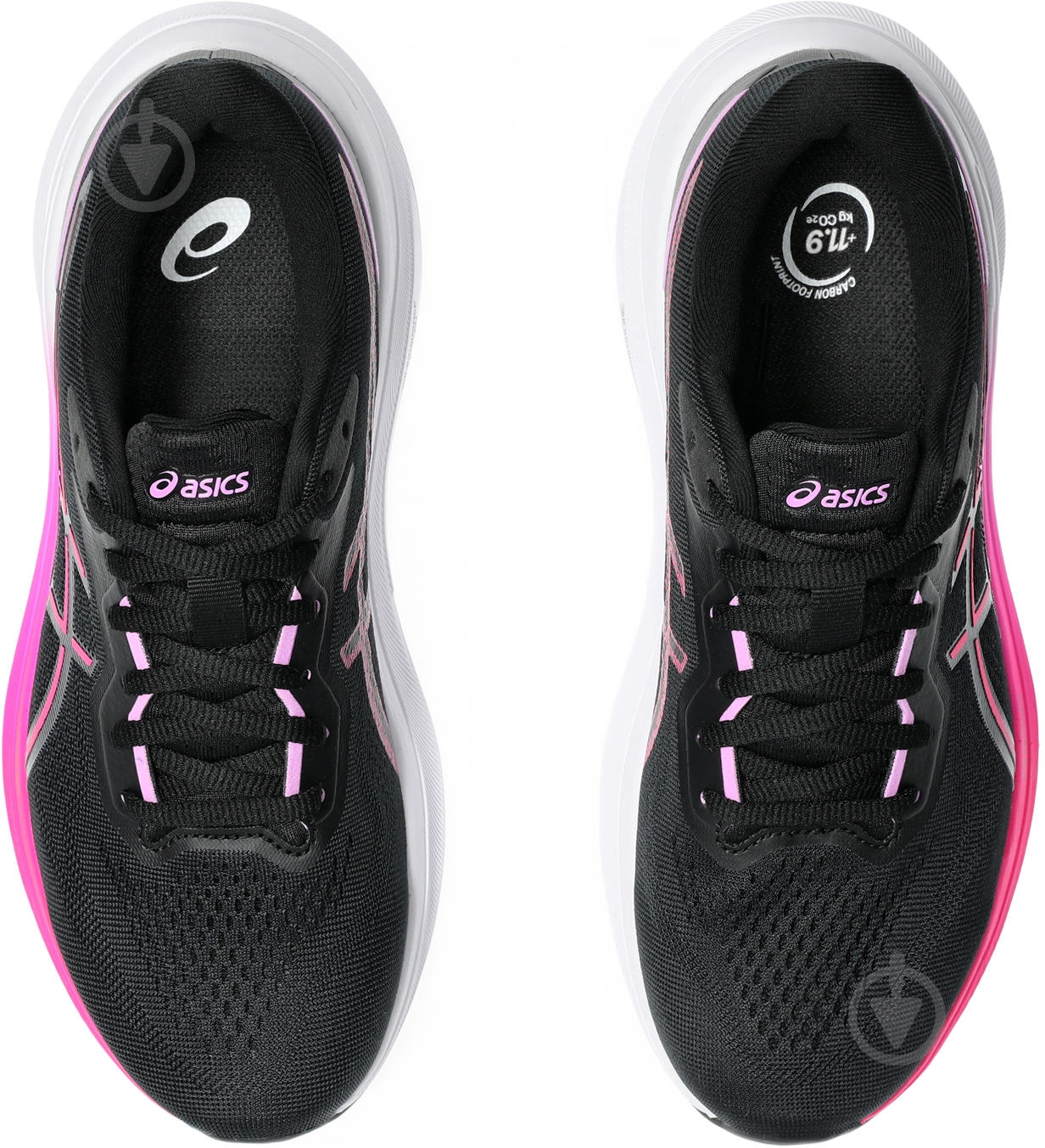 Кроссовки женские Asics GT-1000 13 1012B663-005 р.37 черные с розовым - фото 7