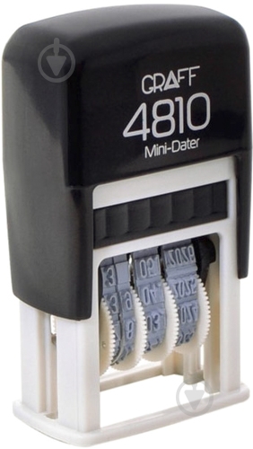 Мини-датер 4810 26х9 мм GRF42142 GRAFF - фото 1