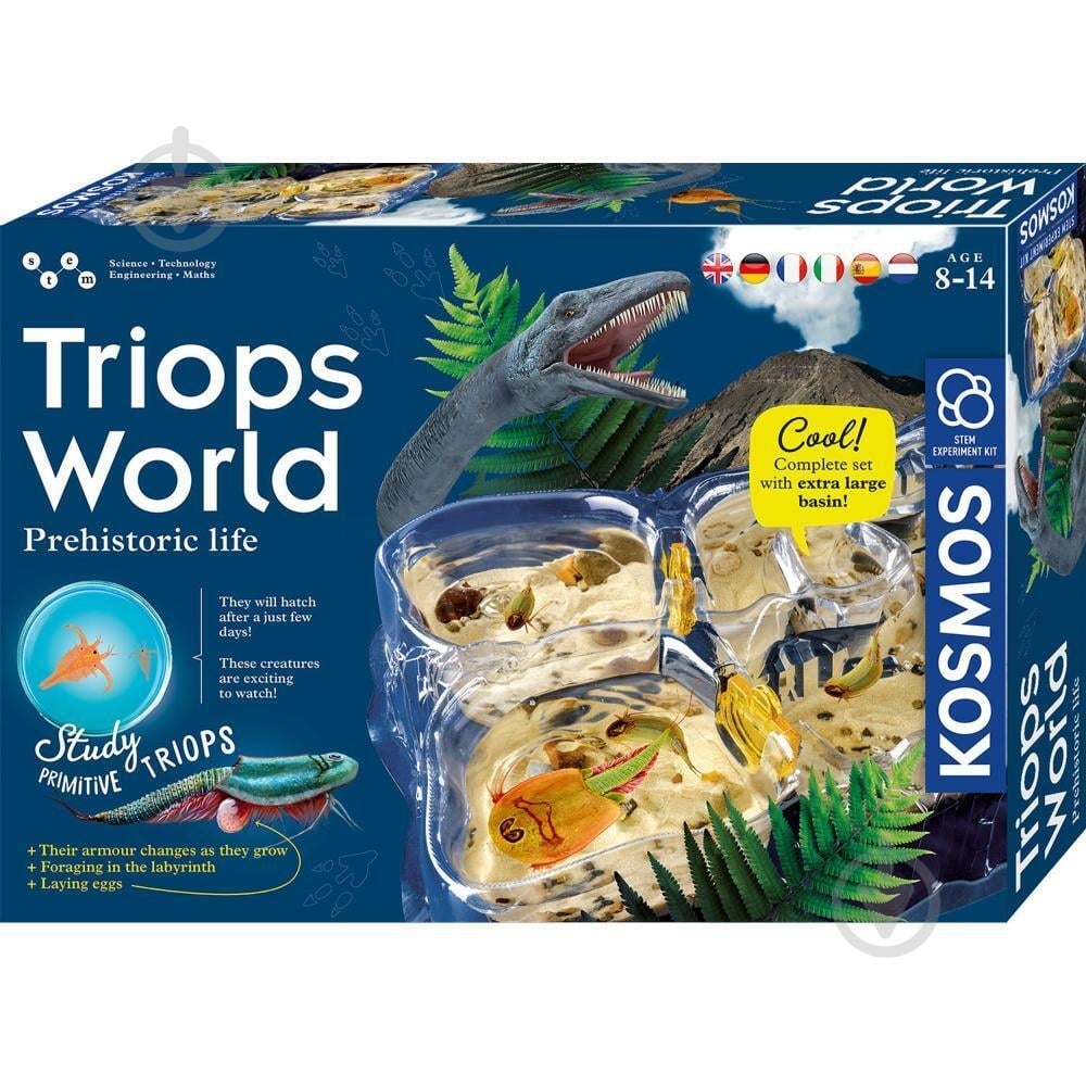 ᐉ Набор исследователя Kosmos Мир щитней (Triops World) 616748