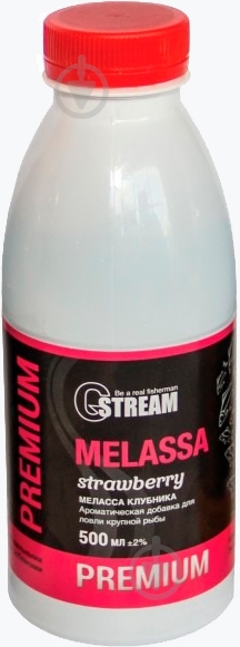 Меласса GSTREAM PREMIUM 500 мл 650 г клубника - фото 1
