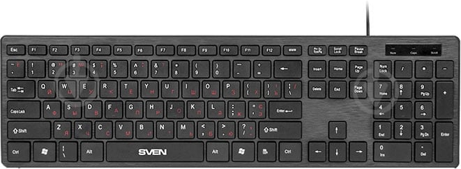 Клавиатура Sven Elegance 5800 black - фото 1 Клавиатура Sven Elegance 5800 black - фото 1