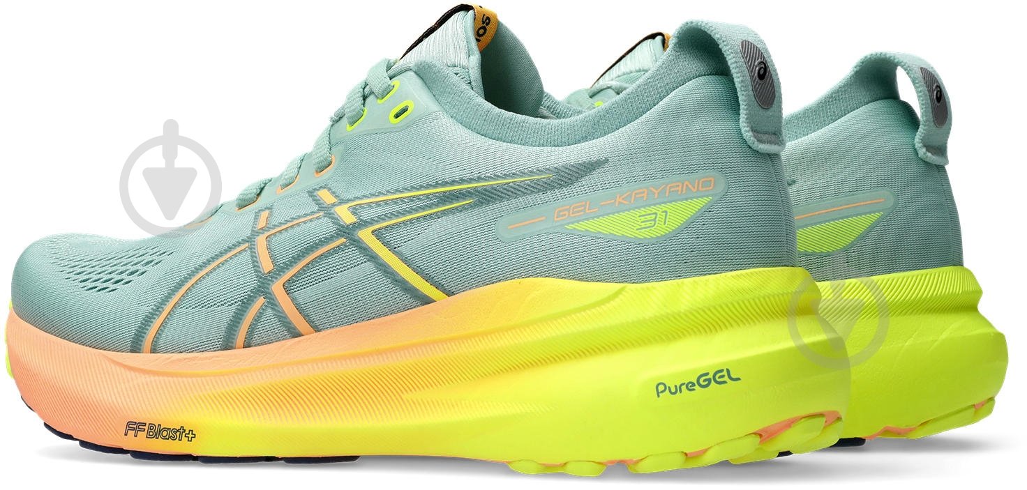 Кроссовки женские Asics GEL-KAYANO 31 PARIS 1012B745-750 р.37,5 светло-зеленые - фото 5