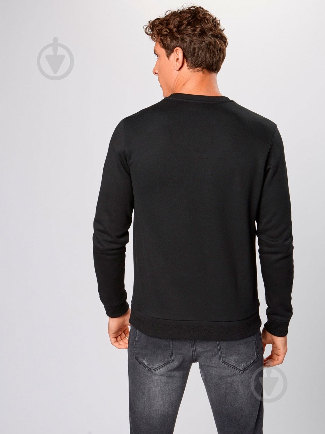Свитшот Lacoste SH8577031 р.3XL черный - фото 4