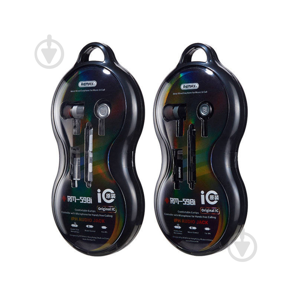 Навушники RM-598is black - фото 2