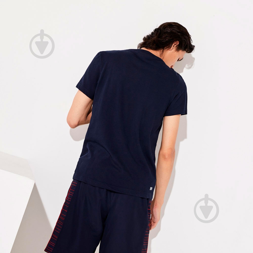 Футболка Lacoste TH3377551 р.5 темно-синий - фото 4