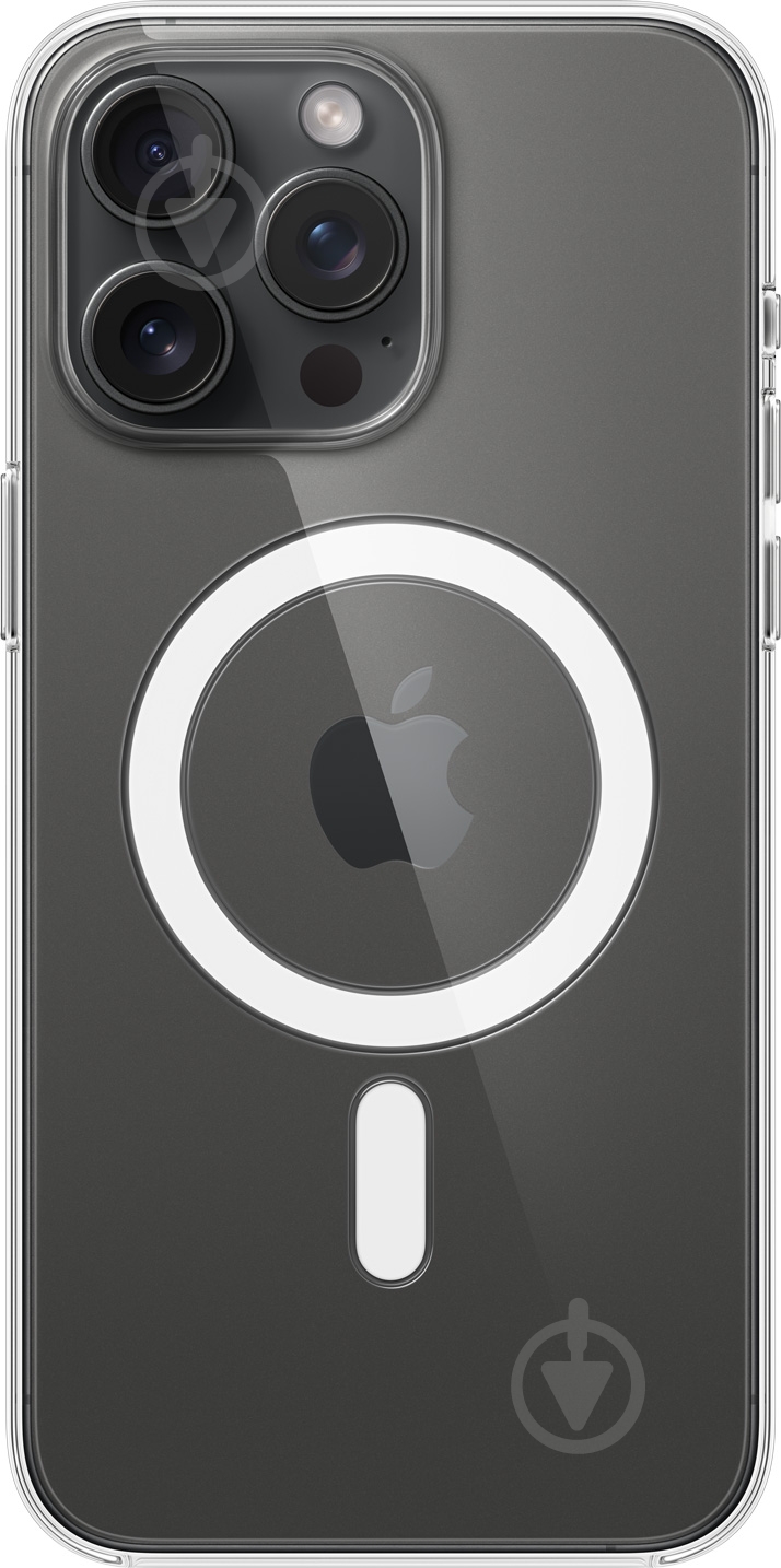 Чохол Apple Case with MagSafe для Apple iPhone 15 Pro Max clear (MT233ZM/A) - фото 1