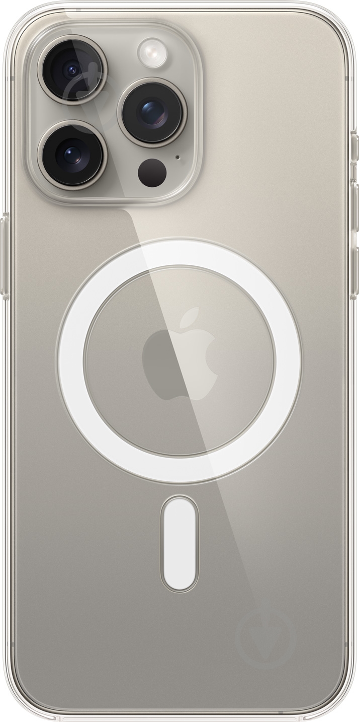 Чохол Apple Case with MagSafe для Apple iPhone 15 Pro Max clear (MT233ZM/A) - фото 3