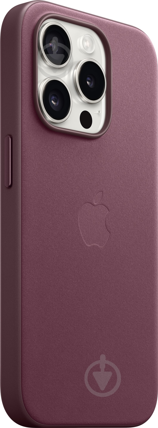 Чохол Apple FineWoven Case with MagSafe для Apple iPhone 15 Pro mulberry (MT4L3ZM/A) - фото 2