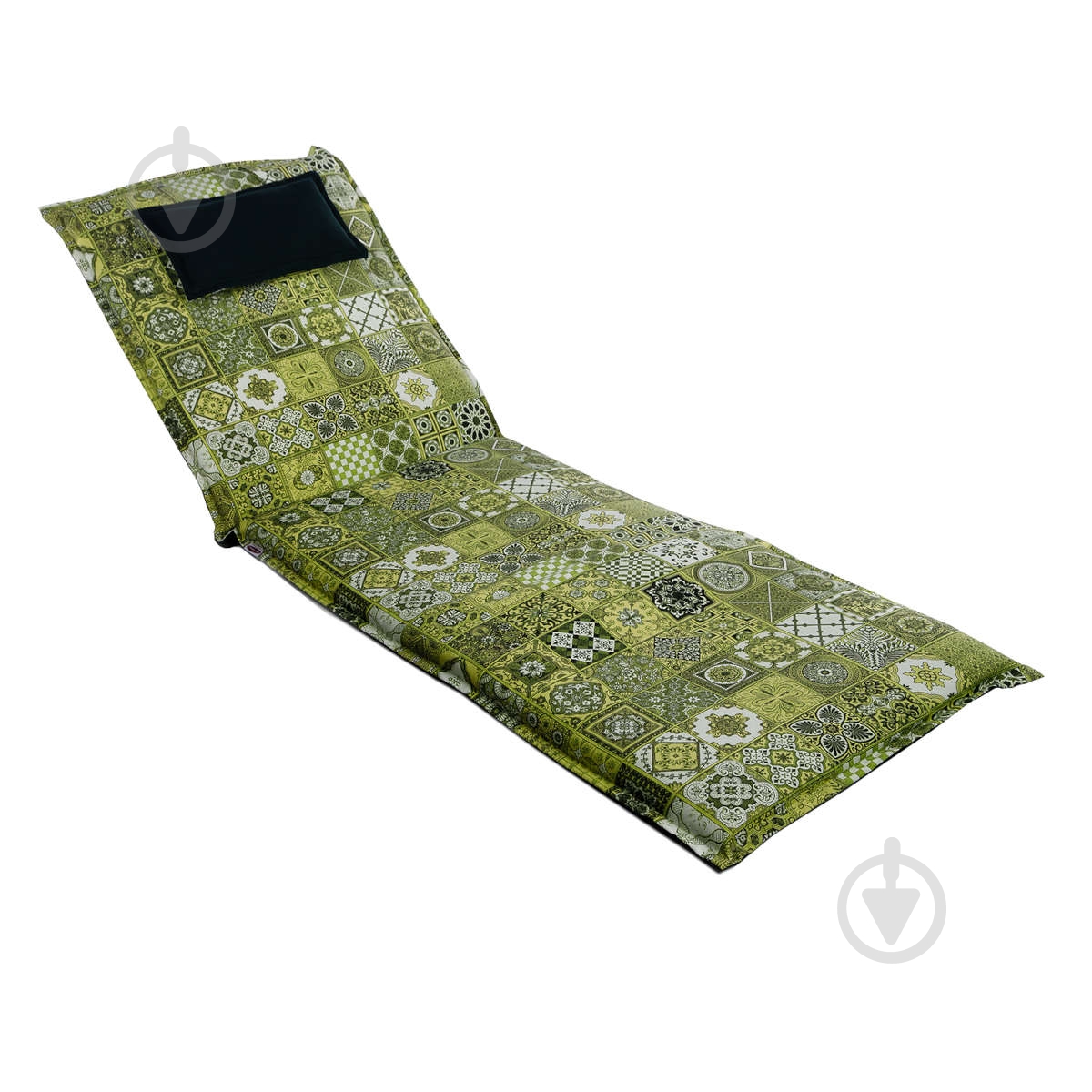 Матрас на шезлонг CERAMICA verde 190x60х5 см - фото 1