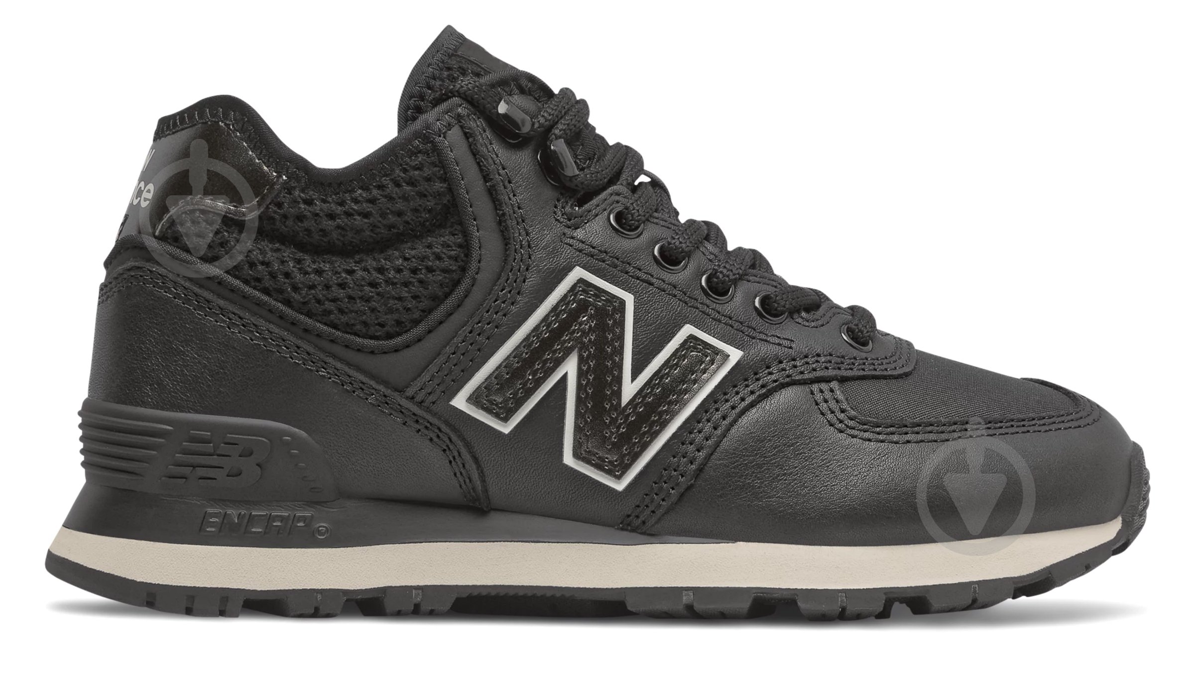 Кроссовки женские демисезонные New Balance WH574MI2 р.36,5 черные - фото 1