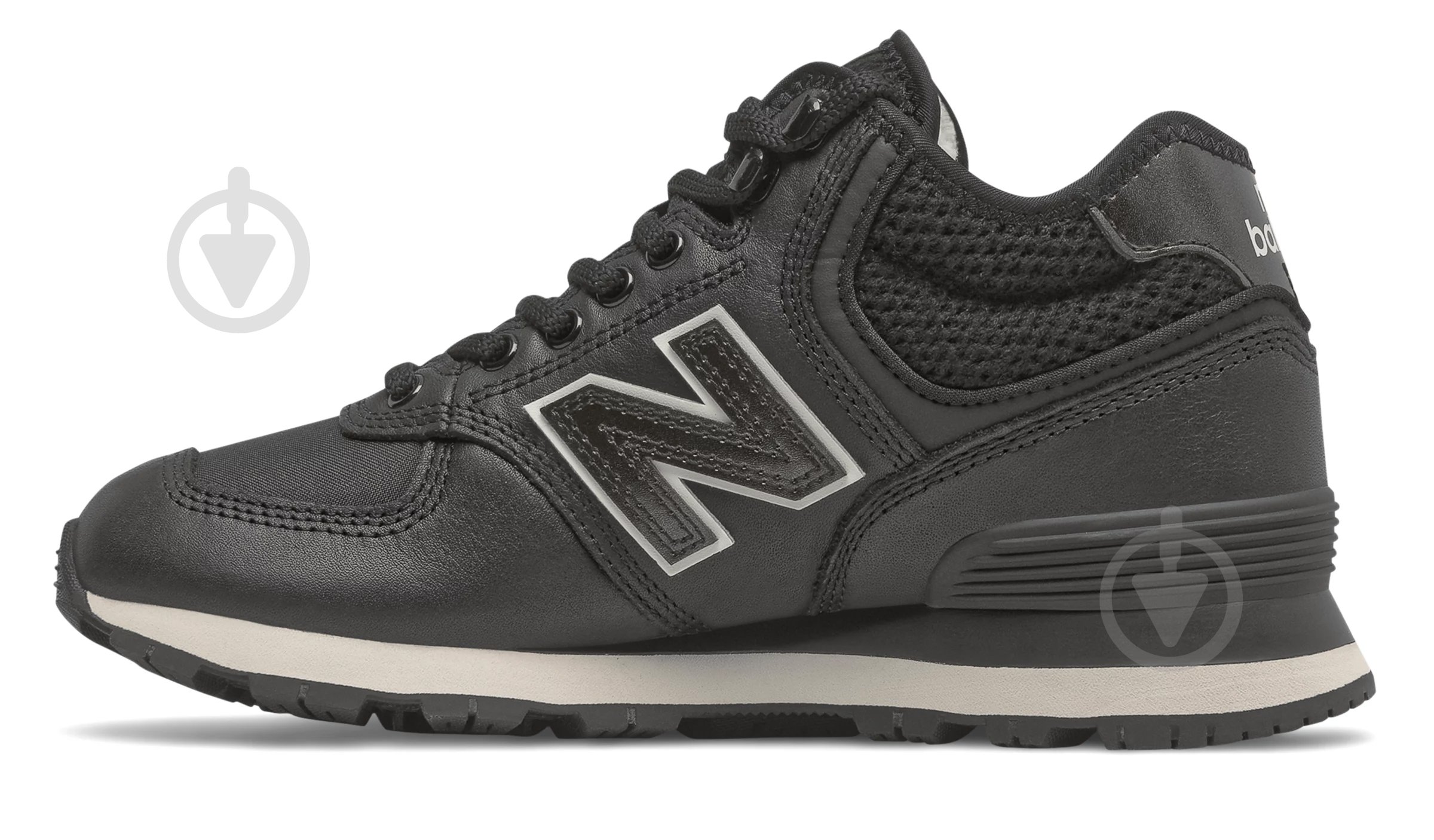 Кроссовки женские демисезонные New Balance WH574MI2 р.36,5 черные - фото 2